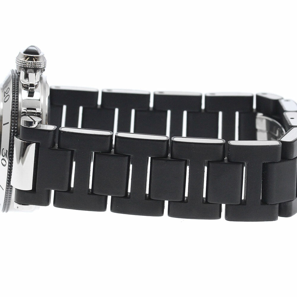 CARTIER W3140003 Pasha Seatimer Date Quartz Ladies Watch Excellent Condition with Warranty.