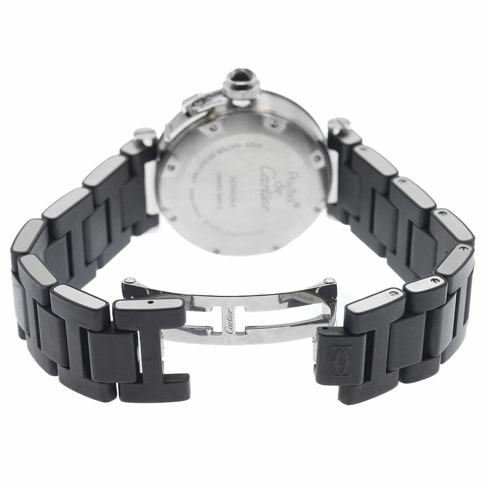 CARTIER W3140003 Pasha Seatimer Date Quartz Ladies Watch Excellent Condition with Warranty.