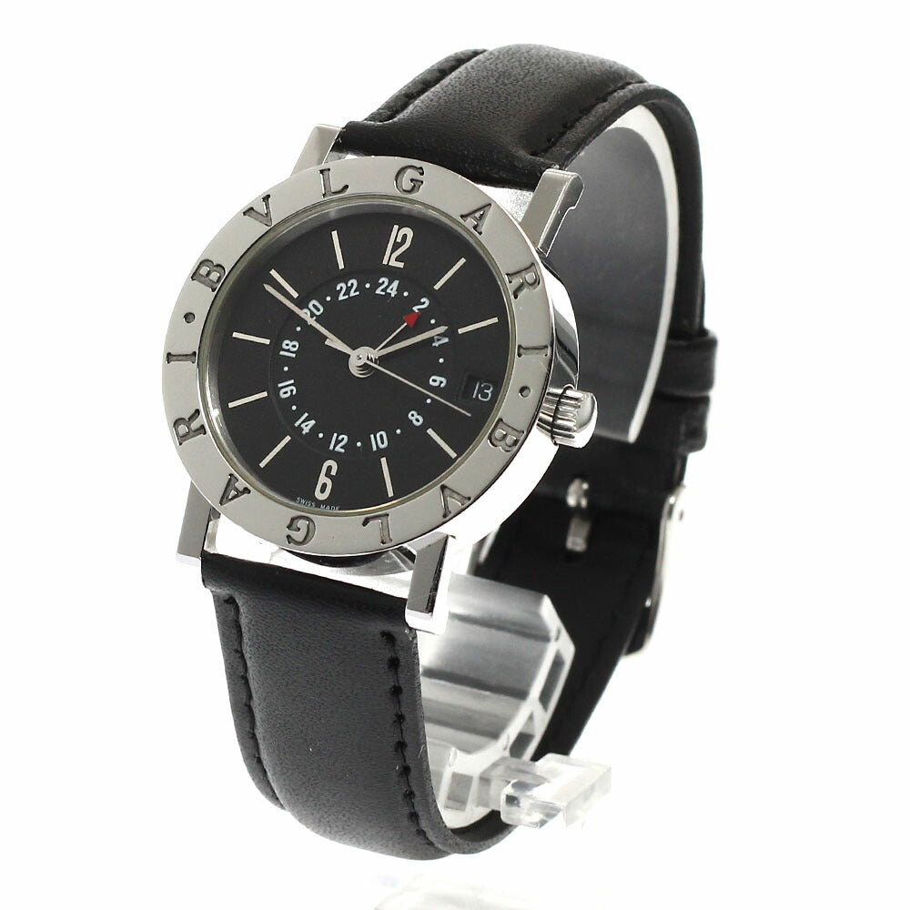 BVLGARI BB33SL GMT Bulgari GMT Date Automatic Watch (Boys' Size)