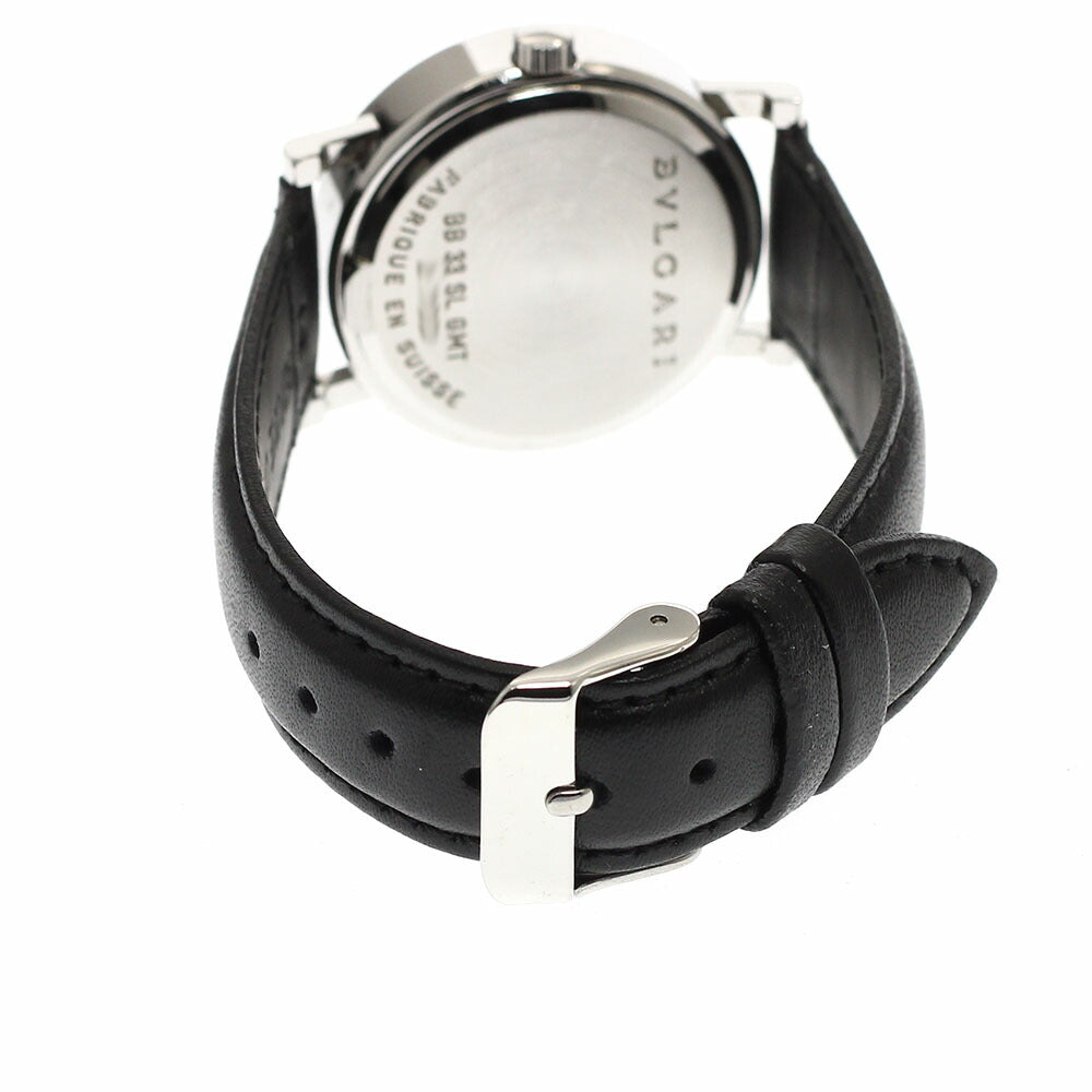 BVLGARI BB33SL GMT Bulgari GMT Date Automatic Watch (Boys' Size)