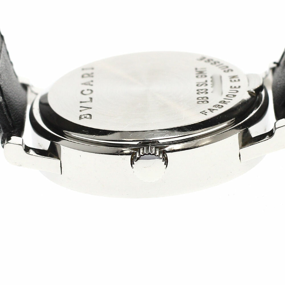 BVLGARI BB33SL GMT Bulgari GMT Date Automatic Watch (Boys' Size)