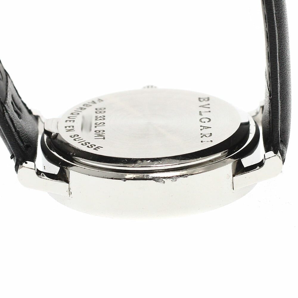 BVLGARI BB33SL GMT Bulgari GMT Date Automatic Watch (Boys' Size)