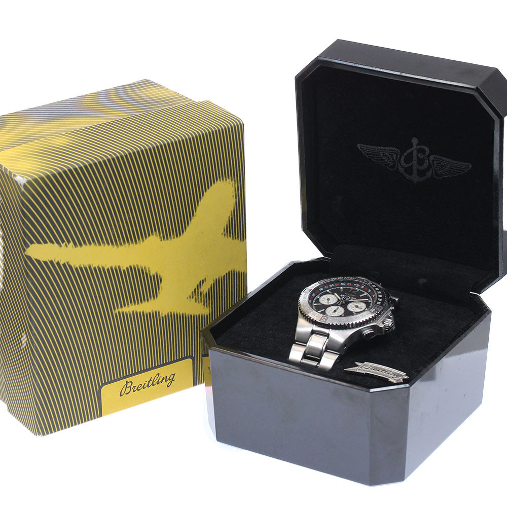 BREITLING A39362 Hercules Chronograph Automatic Men's Watch with Box