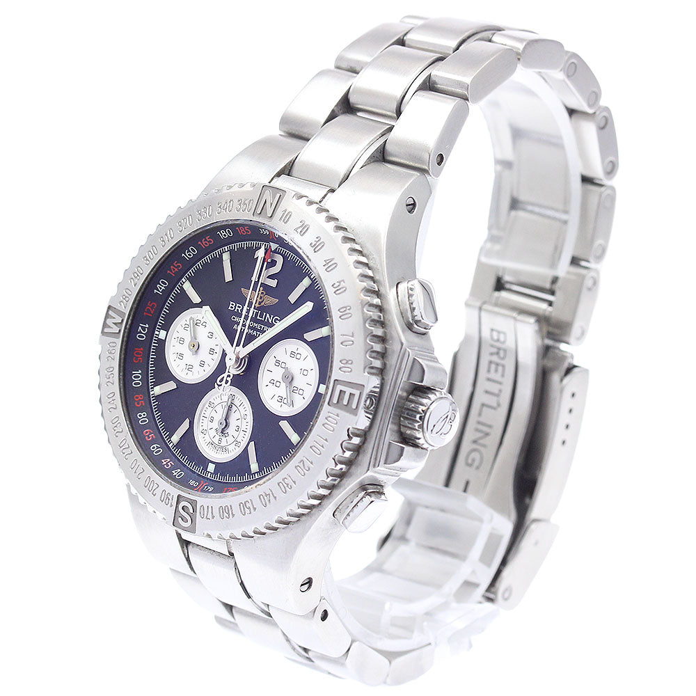 BREITLING A39362 Hercules Chronograph Automatic Men's Watch with Box