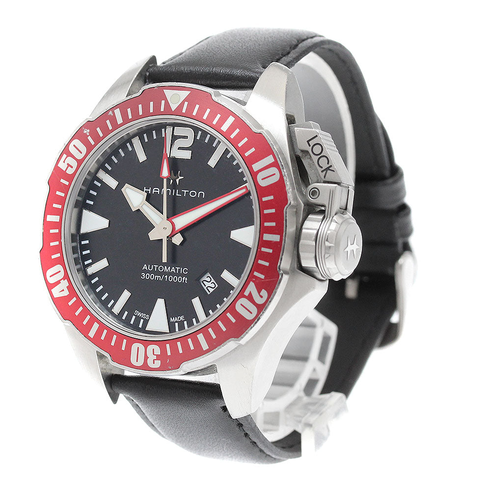 Hamilton H777250 Frogman Khaki Navy Date Automatic Men's Watch