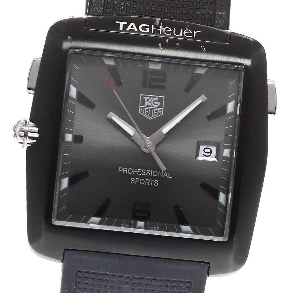 TAG Heuer WAE1113.FT6004 Professional Sport Watch Date Quartz Men's with Warranty.