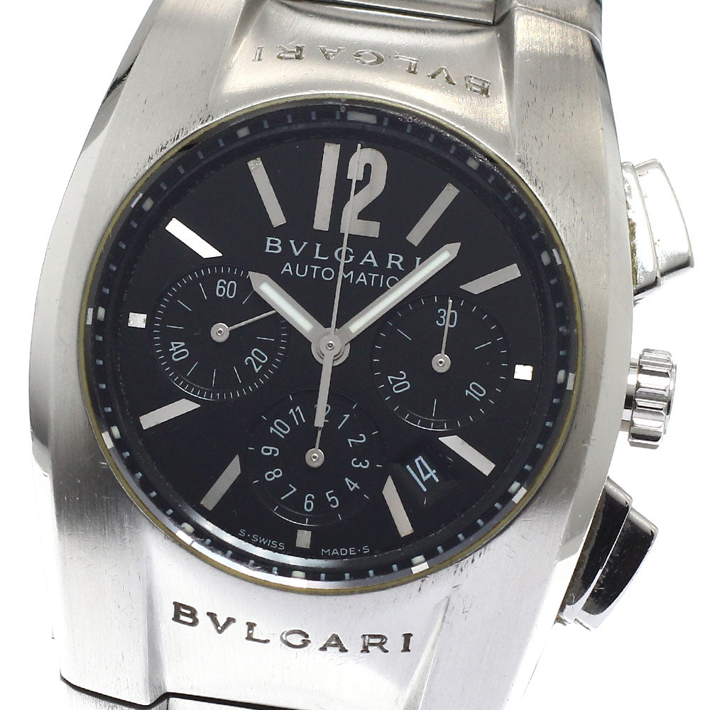 BVLGARI EG35SCH Ergon Chronograph Automatic Boys' Watch with Warranty Card