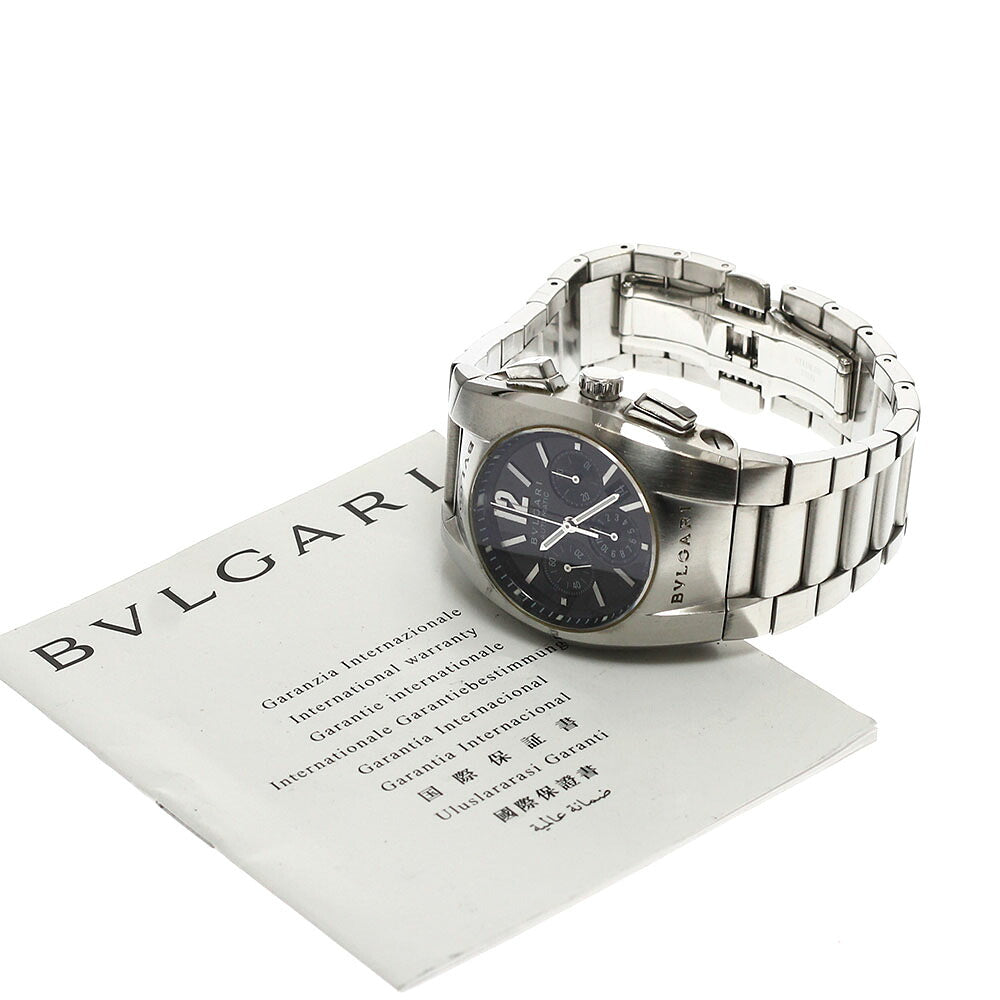BVLGARI EG35SCH Ergon Chronograph Automatic Boys' Watch with Warranty Card