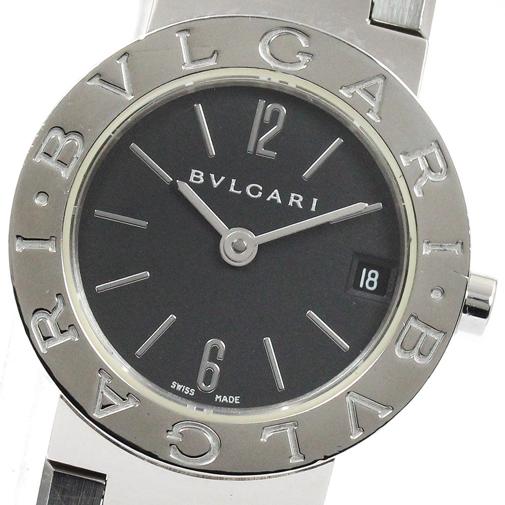 BVLGARI BB23SS Bulgari Date with logo quartz ladies' watch