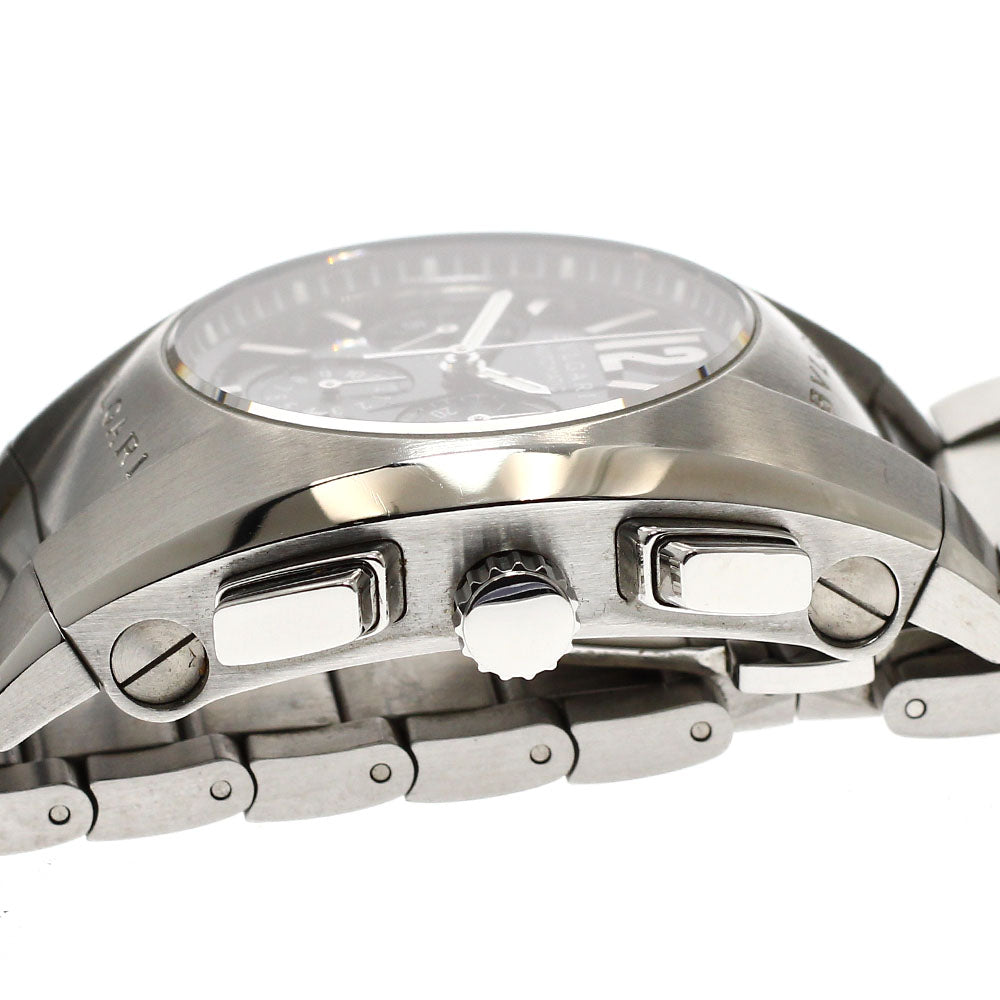 BVLGARI EG35SCH Ergon Chronograph Automatic Boys' Watch Excellent Condition with Box and Warranty Card