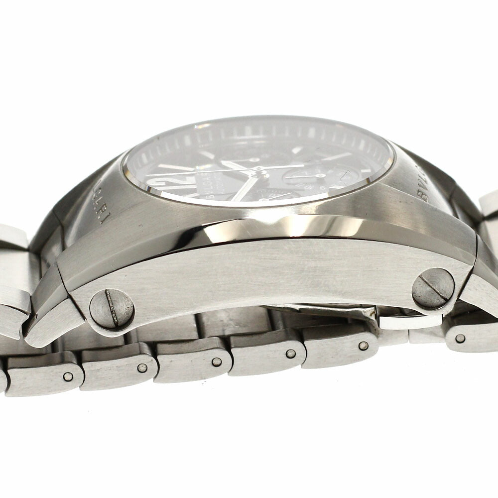 BVLGARI EG35SCH Ergon Chronograph Automatic Boys' Watch Excellent Condition with Box and Warranty Card