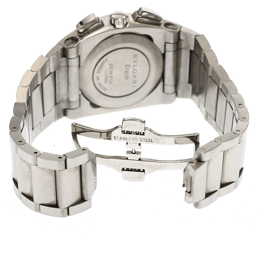 BVLGARI EG35SCH Ergon Chronograph Automatic Boys' Watch Excellent Condition with Box and Warranty Card