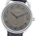 HERMES AR8.61aq Arceau Date Automatic Men's Watch Excellent Condition with Inner Box