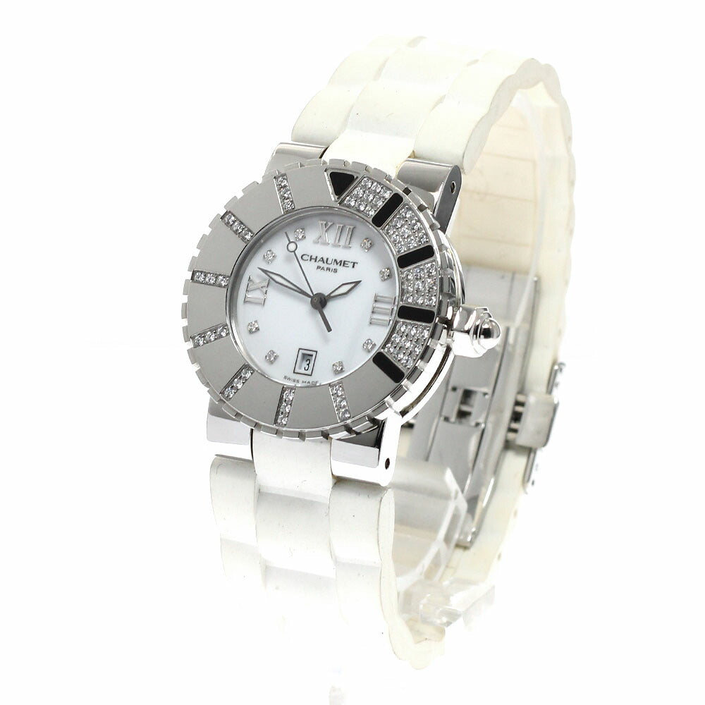 Chaumet W0621N-24C Class One Date Diamond Bezel Quartz Boys' Watch