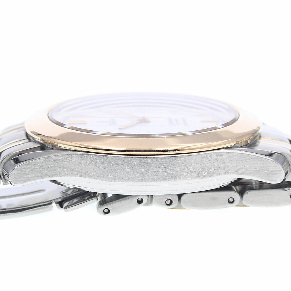 OMEGA 2301.20 Seamaster 120m Date Yellow Gold Combination Automatic Men's Watch (Good Condition)