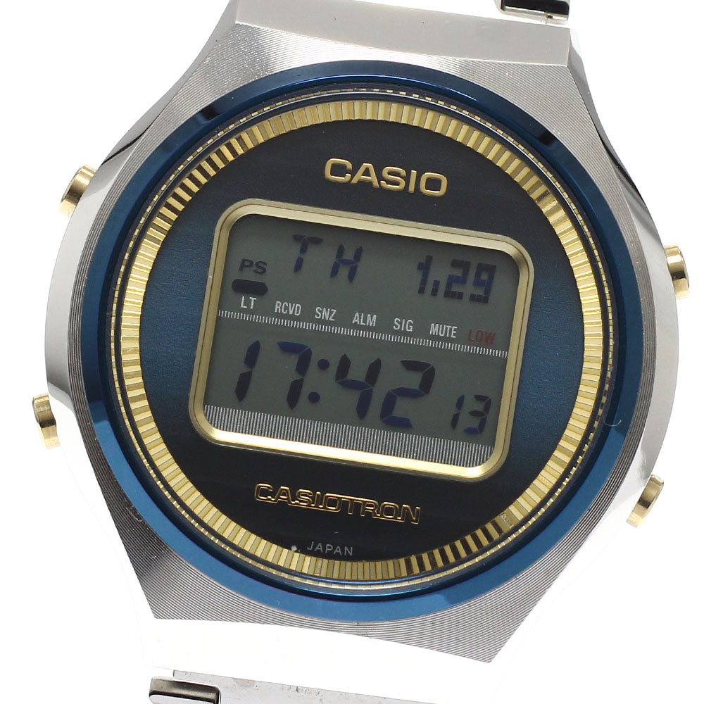 CASIO TRN-50SS-2AJR Casiotron Bluetooth-enabled 50th Anniversary Model Solar Radio-Controlled Men's Watch (Comes with Box and Warranty)