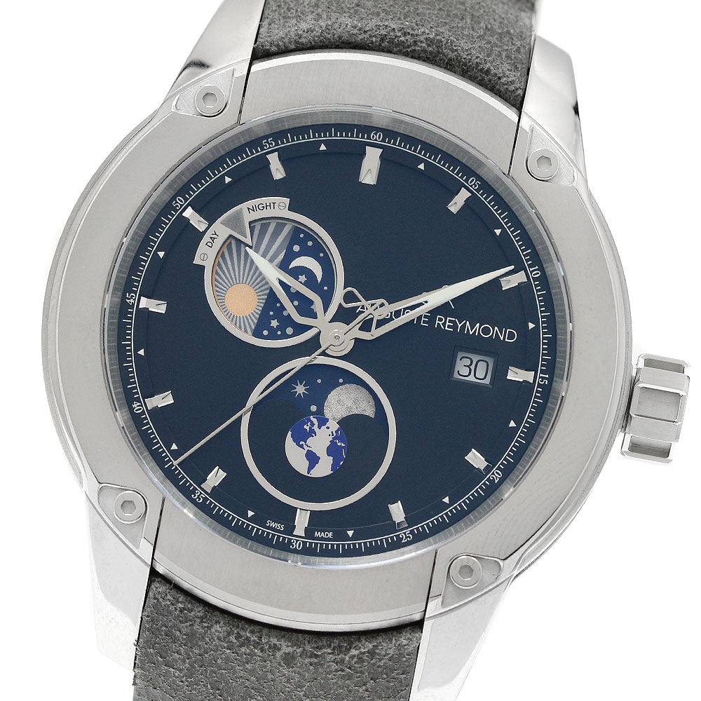 Auguste Reymond AR.UN.13A.001.103.301 Unity Day and Night Automatic Men's Watch Excellent Condition with Inner Box and Warranty.