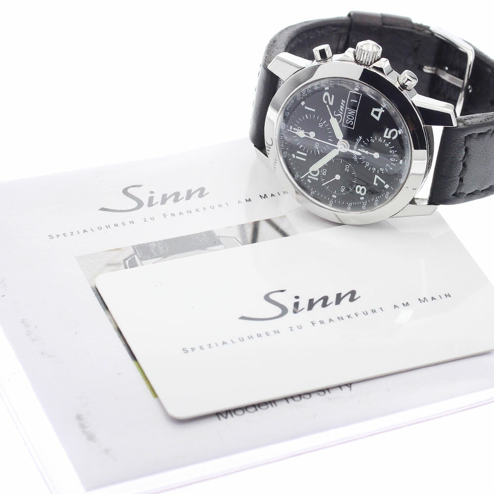 Sinn 103 Chronograph Day-Date Automatic Men's Watch with Warranty Card
