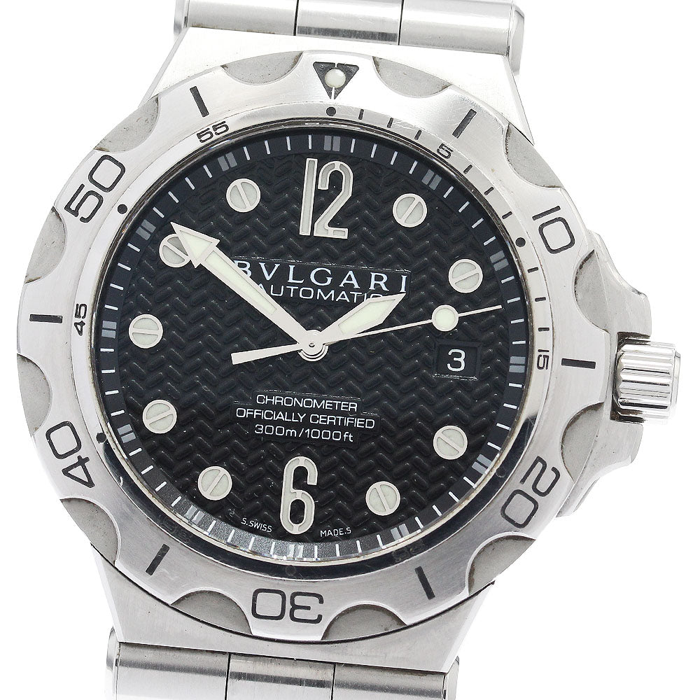BVLGARI DP42SSD Diagono Scuba Aqua Date Automatic Men's Watch (with inner box and warranty)