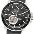 BULOVA 96A288 Marine Star Automatic Men's Watch Excellent Condition with Box and Warranty Card