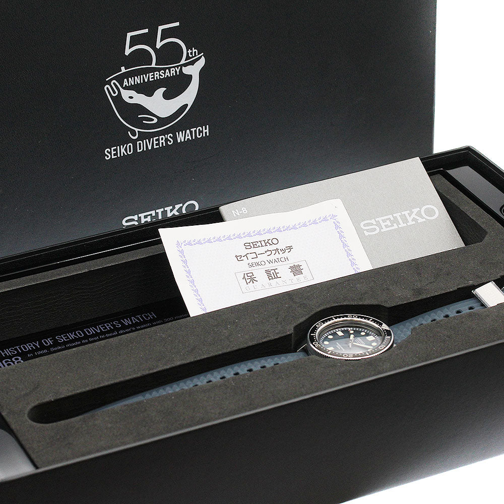 SEIKO SBEX011/8L55-00F0 Prospex 1968 Mechanical Divers Reissue Design 55th Anniversary Automatic Men's Watch with Box and Warranty