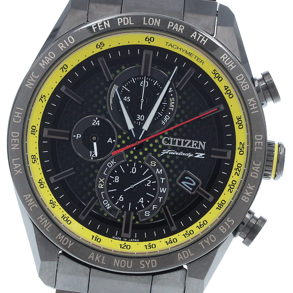 CITIZEN AT8185-89E Attesa ACT Line Nissan Eco-Drive Solar Radio-Controlled Men's Watch (Limited Edition of 1700 Worldwide) - Excellent Condition Box and Warranty Included