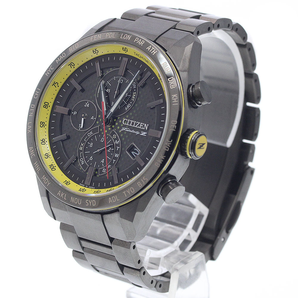 CITIZEN AT8185-89E Attesa ACT Line Nissan Eco-Drive Solar Radio-Controlled Men's Watch (Limited Edition of 1700 Worldwide) - Excellent Condition Box and Warranty Included