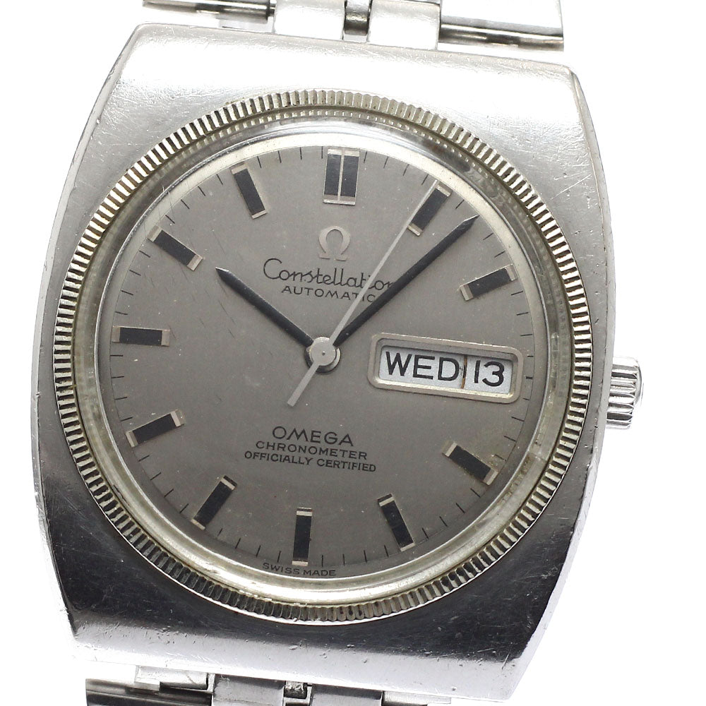 OMEGA 168.041 Constellation Day-Date Cal.751 WG Bezel Automatic Men's Watch