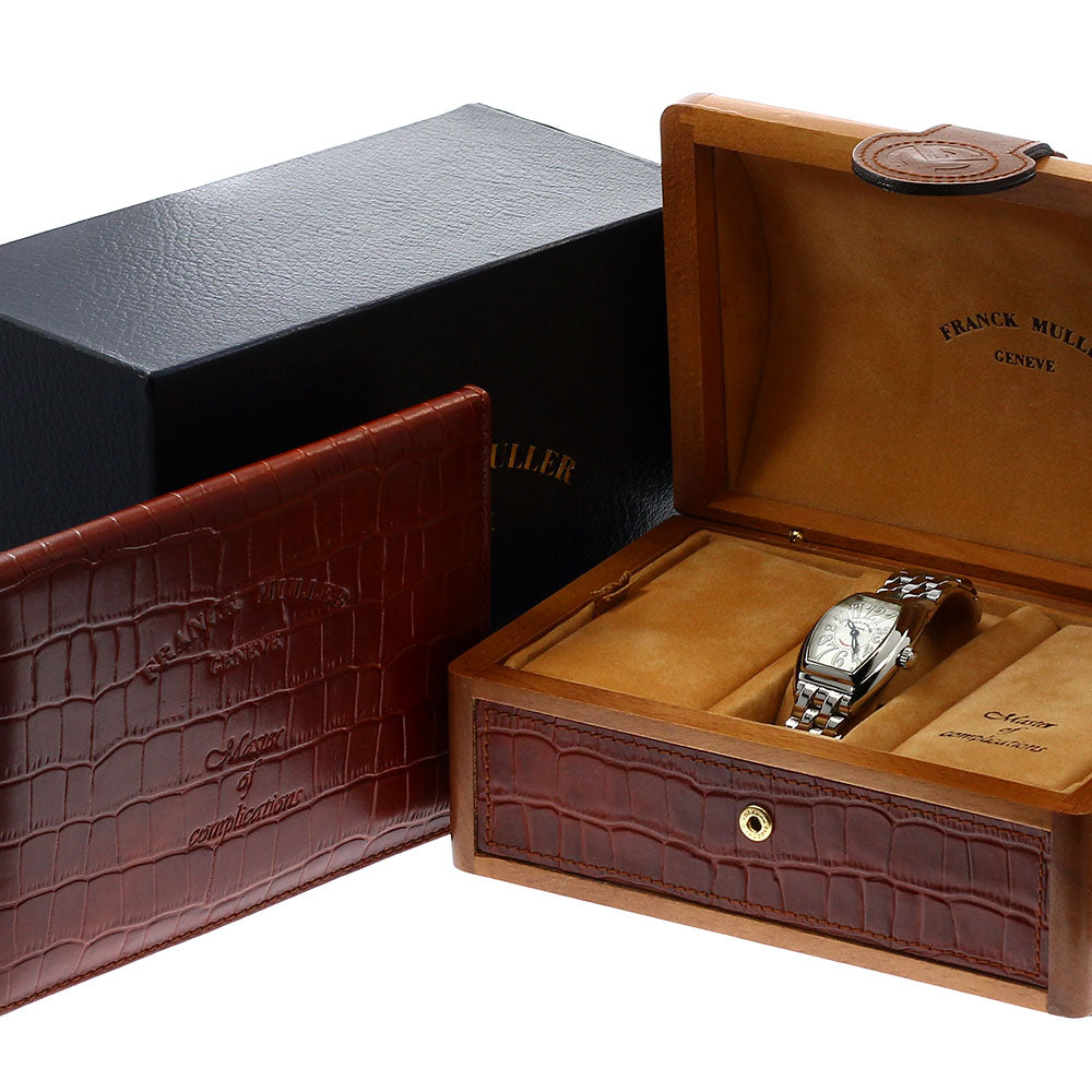 FRANCK MULLER 8005LQZ Conquistador Quartz Ladies Watch (with box and warranty)