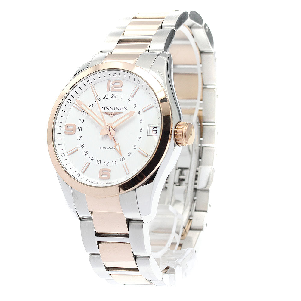 LONGINES L2.799.5 Conquest Classic GMT Date Automatic Men's Watch with Warranty