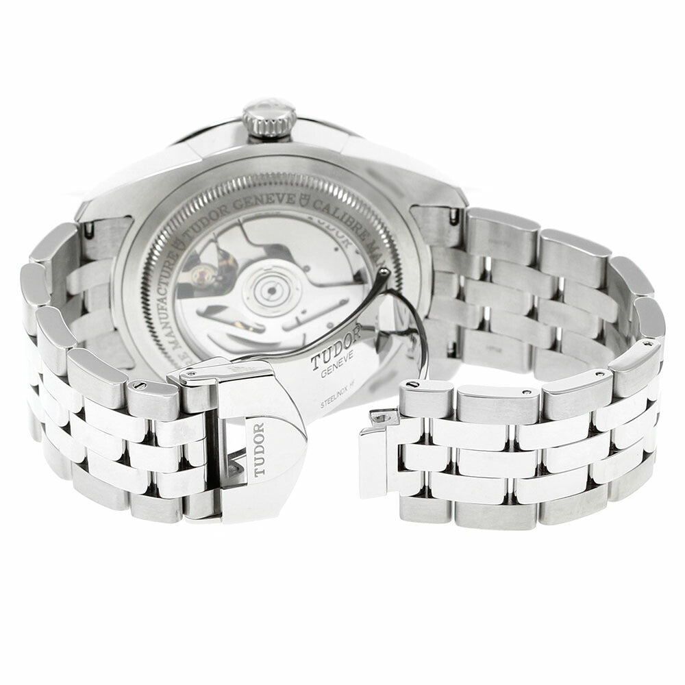 TUDOR 57100 Glamour Double Date 11P Diamond Automatic Men's Watch Excellent Condition with Box and Warranty Card