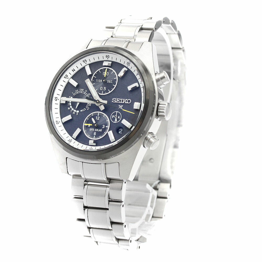 SEIKO SBED011/5X83-0AH0-1 Prospex GPS Solar Radio-Controlled Men's Watch - Excellent Condition