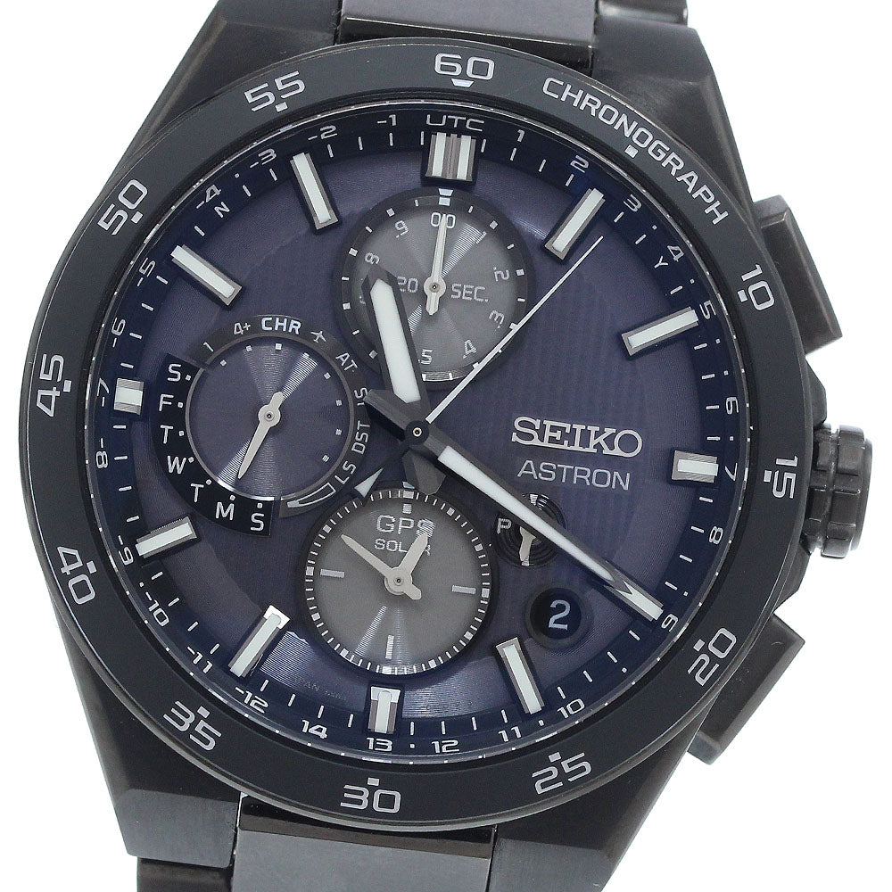 SEIKO SBXC155/5X83-0AA0-1 Astron Nextar Core Shop Exclusive GPS Solar Radio Controlled Men's Watch Excellent Condition with Inner Box and Warranty Card.