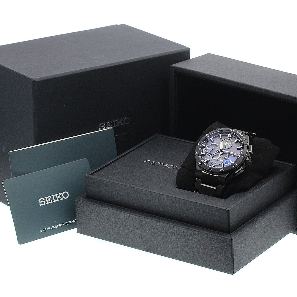SEIKO SBXC155/5X83-0AA0-1 Astron Nextar Core Shop Exclusive GPS Solar Radio Controlled Men's Watch Excellent Condition with Inner Box and Warranty Card.