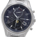 CITIZEN H874-004JJ01/BY1020-61E Exceed Moonphase Solar Radio-Controlled Men's Watch Excellent Condition with Inner Box and Warranty Card.