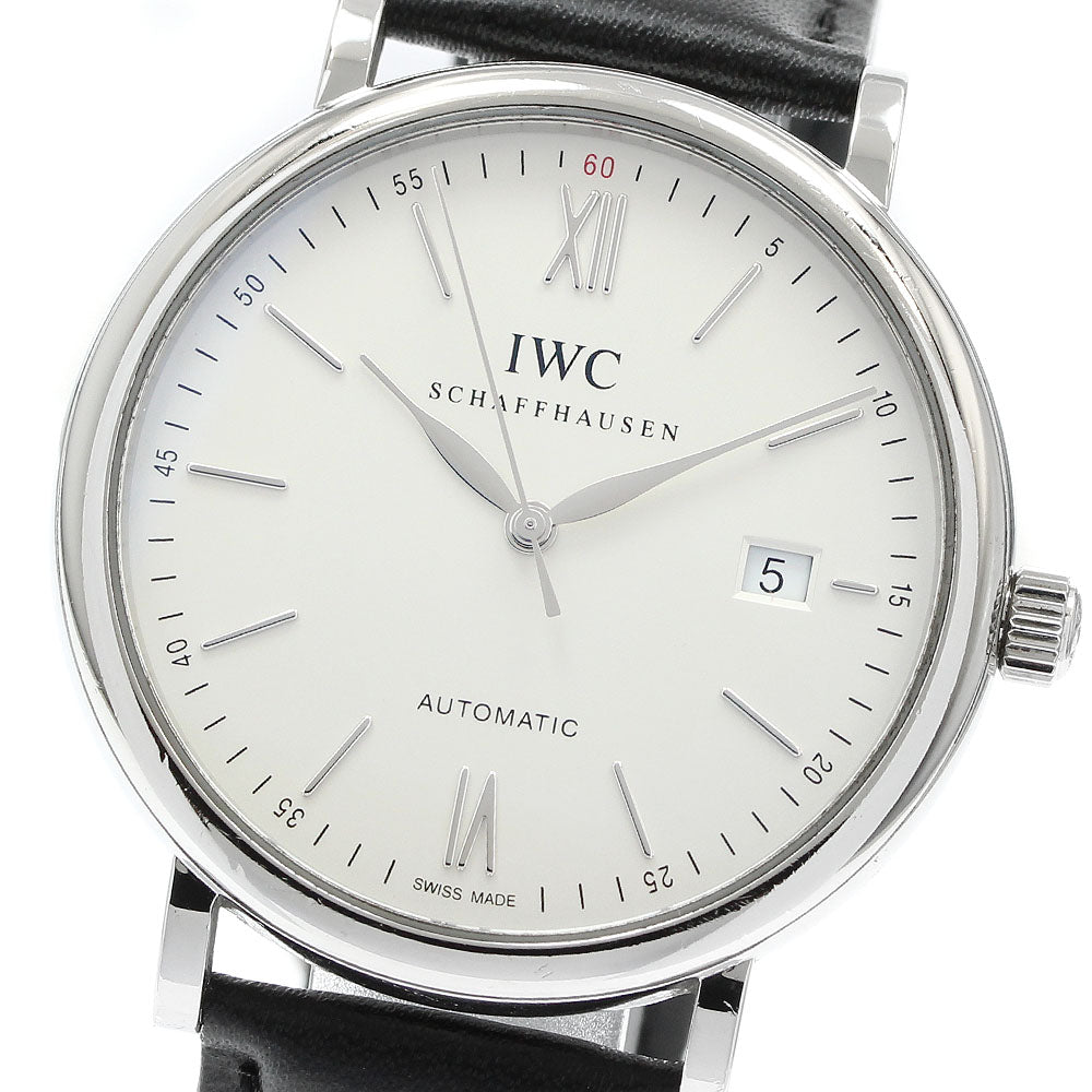 IWC SCHAFFHAUSEN IW356501 Portofino Date Automatic Men's Watch