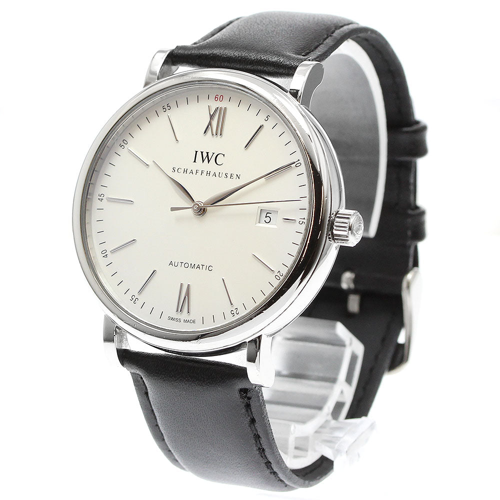 IWC SCHAFFHAUSEN IW356501 Portofino Date Automatic Men's Watch