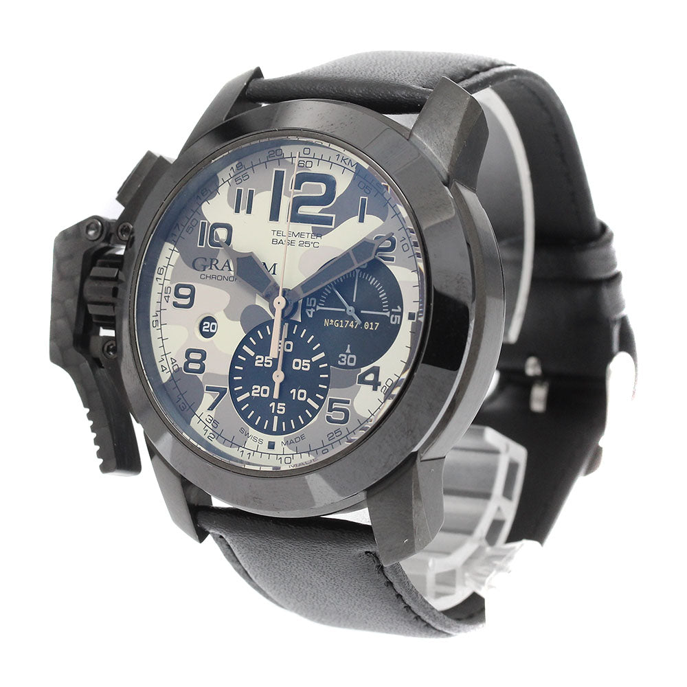 GRAHAM 2CCAU.E03.K93N Chronofighter Oversize Camouflage Automatic Men's Watch (Good Condition)