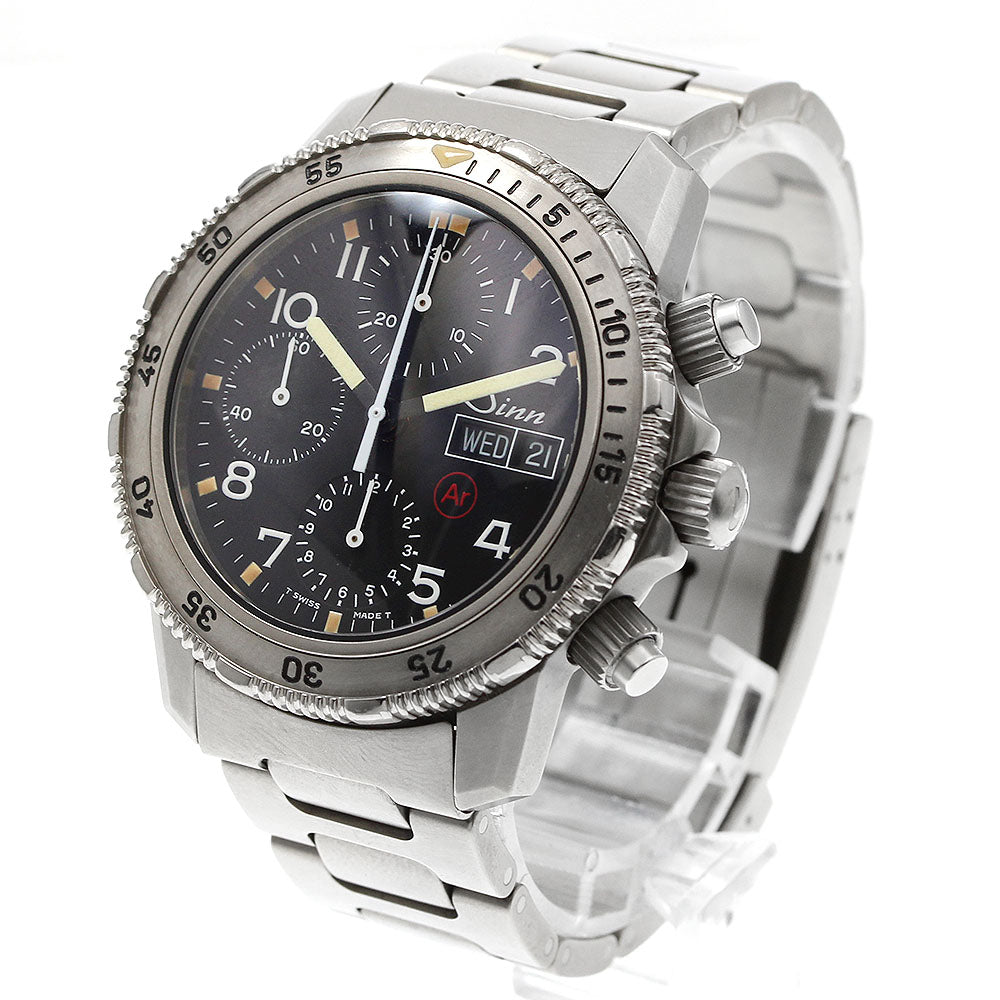 Sinn 203 Day-Date Chronograph Automatic Men's Watch (Good Condition)