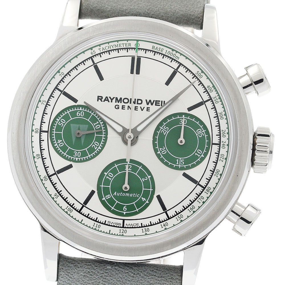 RAYMOND WEIL 7765-STC-LAR01 Millesime Largo Winch Collaboration Model Automatic Men's Watch Excellent Condition with Box and Warranty Card