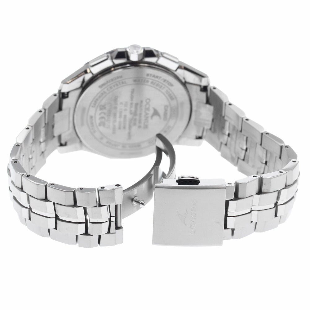 CASIO 0CW-S6000PB-7AJR Oceanus Manta Limited Edition (600 pieces) Solar Radio-Controlled Men's Watch - Excellent Condition Box and Warranty Included