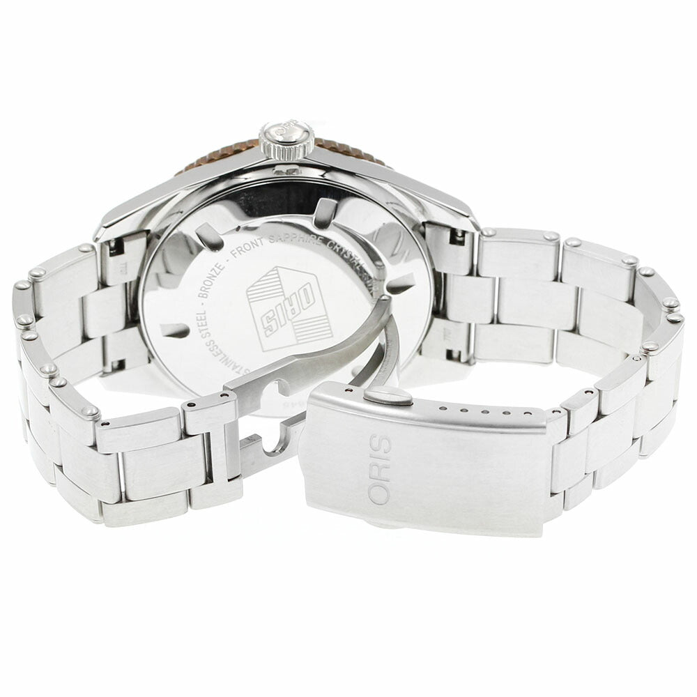 ORIS 01 733 7707 4354-07 8 20 18 Divers Sixty-Five Date Automatic Men's Watch Excellent Condition with Box and Warranty Card