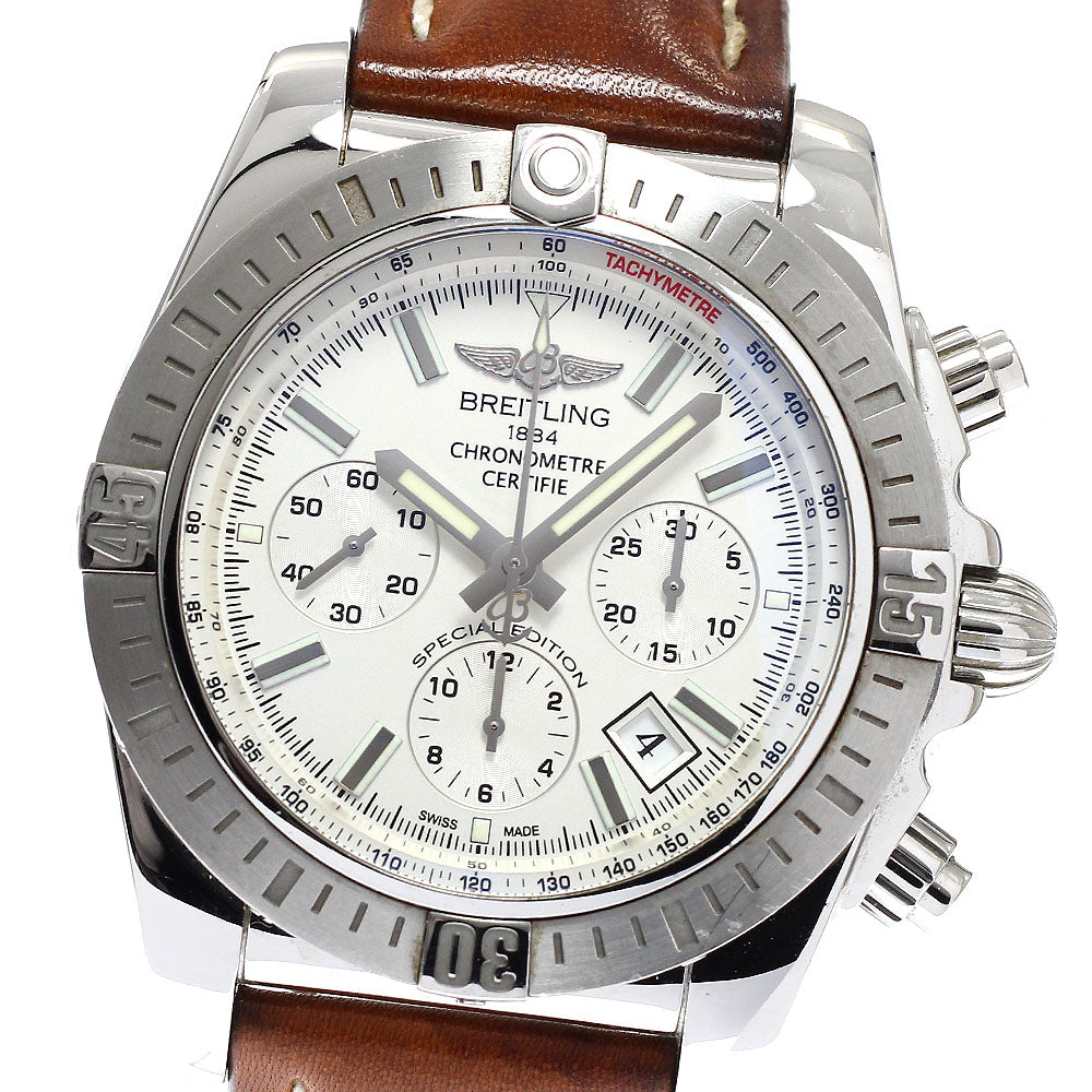BREITLING AB0115 Chronomat 44 Special Edition Date Chronograph Automatic Men's Watch (with box and warranty)