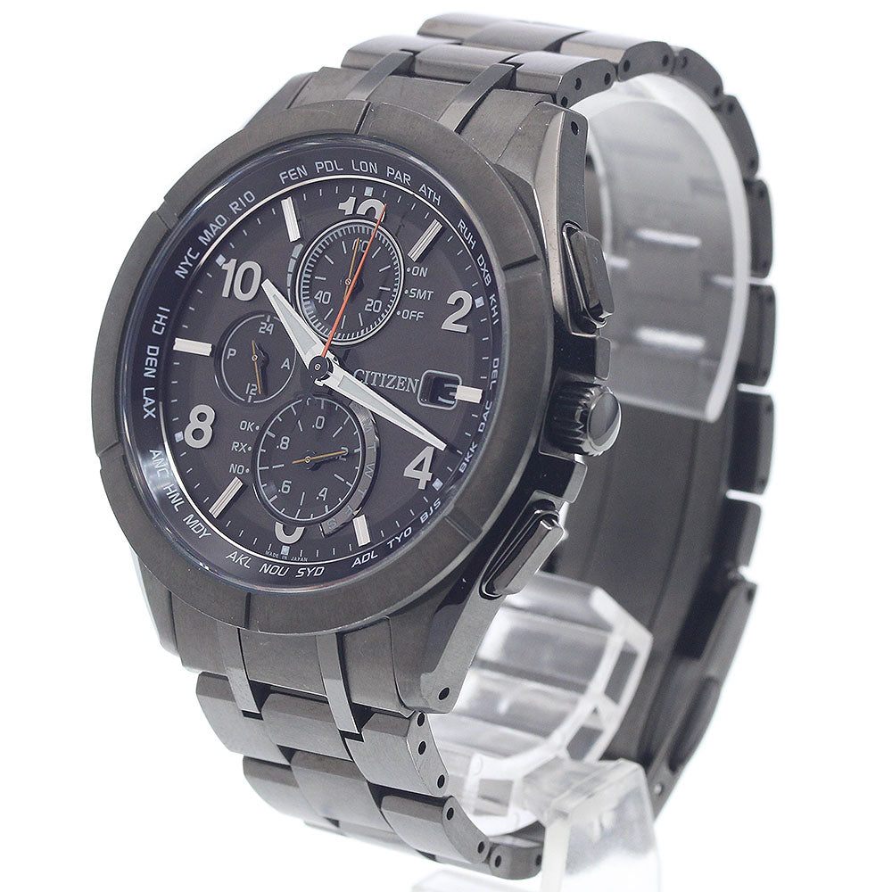 CITIZEN AT8166-59E Attesa Eco-Drive Day-Date Solar Radio-Controlled Men's Watch with Warranty