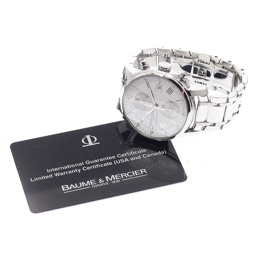 Baume & Mercier 65591 Classima Chronograph Automatic Men's Watch with Warranty