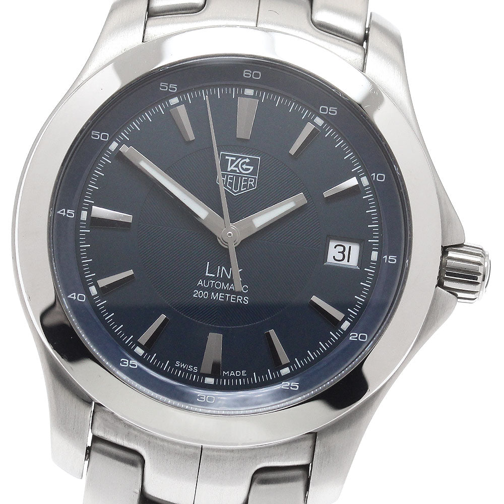 TAG Heuer WJF2112.BA0570 Link Date Automatic Men's Watch (Good Condition)