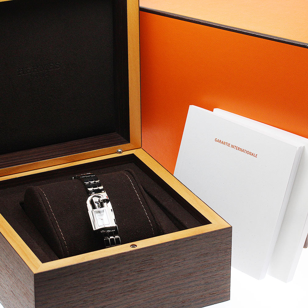 HERMES KE4.110 Kelly Watch Quartz Ladies with Box and Warranty.