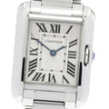 CARTIER W5310022 Tank Anglaise SM Quartz Women's Watch with Inner Box