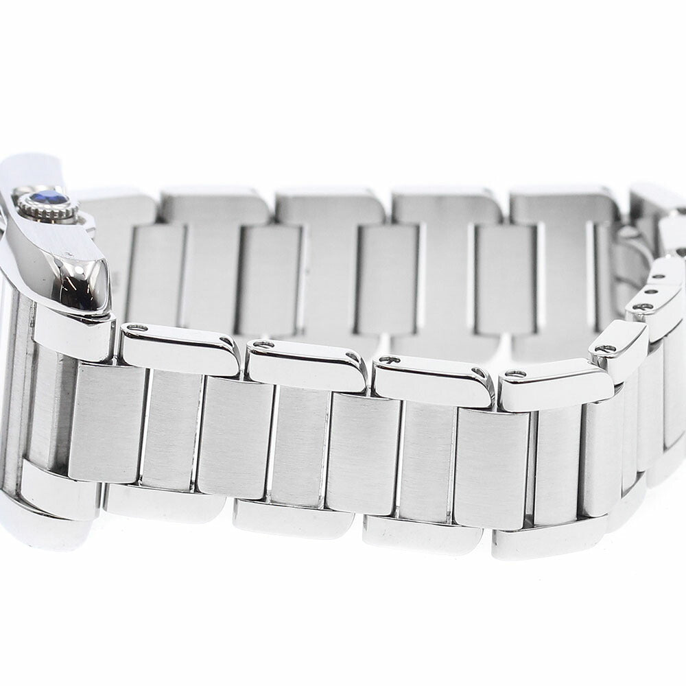 CARTIER W5310022 Tank Anglaise SM Quartz Women's Watch with Inner Box