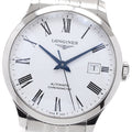 LONGINES L2.820.4 Record Date Automatic Men's Watch Excellent Condition with Box and Warranty Card